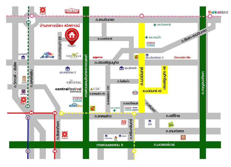 บ้านมือสองตกแต่งใหม่ ม.บ้านกลางเมืองสวิสทาวน์ เกษตร-นวมินทร์ แบรนด์ AP เนื้อที่ 20 ตร.ว. ฟังก์ชัน 3 ห้องนอน 3 ห้องน้ำ 1 ห้องอเนกประสงค์ จอดรถได้ 2 คัน ชีวิตแสนสงบ สภาพแวดล้อมเยี่ยม เชื่อมต่อ ถ.พหลโยธิน, ถ.เกษตร-นวมินทร์ ใกล้ ม.เกษตร, รถไฟฟ้าสายสีเขียว "สถานีมหาวิทยาลัยเกษตรศาสตร์" และทางด่วน "รามอินทรา-อาจณรงค์"...